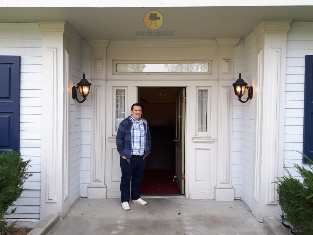 me at the American Housewife house