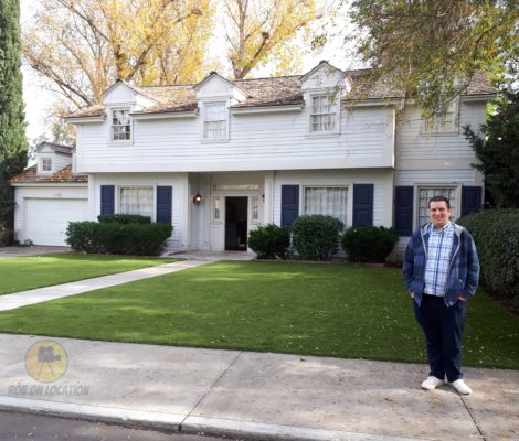 me at the American Housewife house