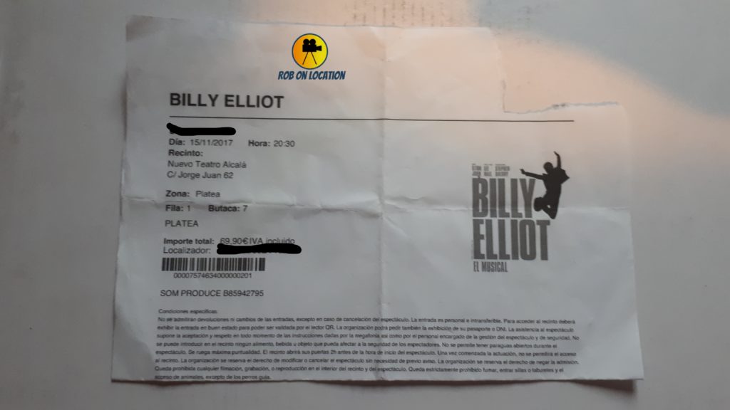 Billy Elliot The Musical Madrid