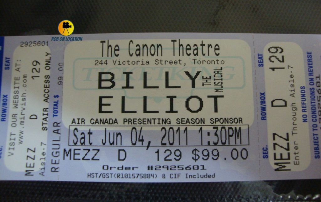 Billy Elliot The Musical Toronto