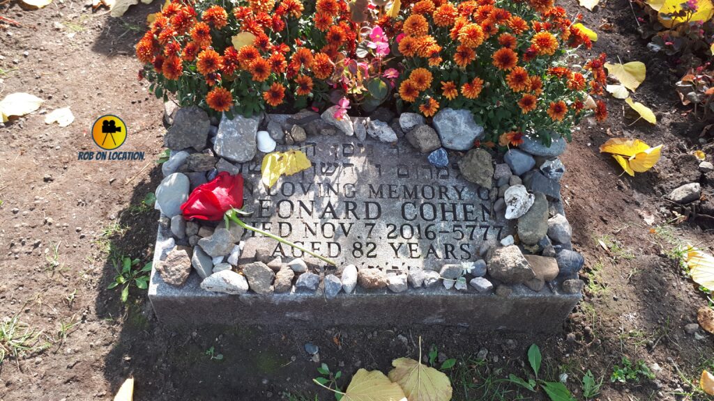 Leonard Cohen grave