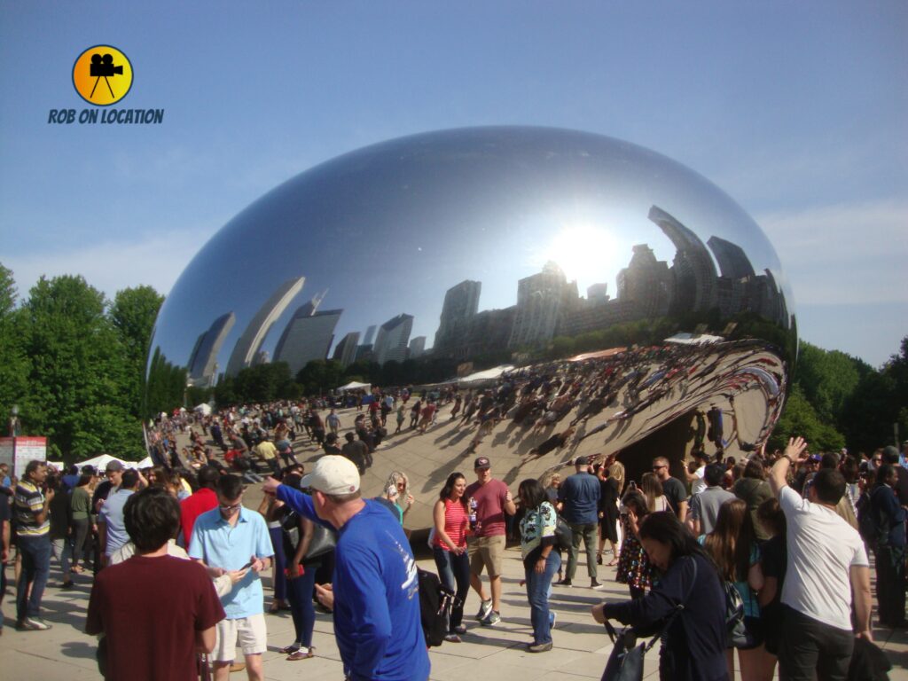 The Bean in Chicago, as featured on Tiny Pretty Things