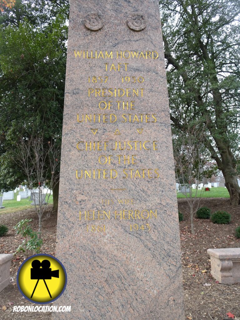 President William Taft grave