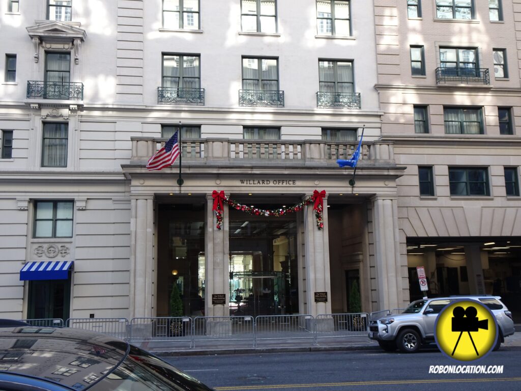 The Willard Hotel in The American President