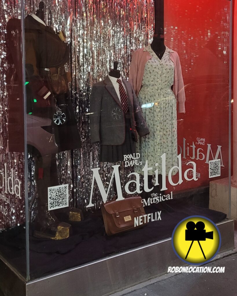 Museum of Broadway Matilda The Musical display