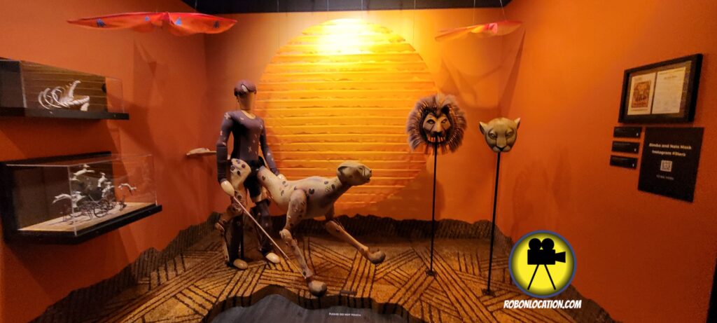 The Lion King at the Museum of Broadway