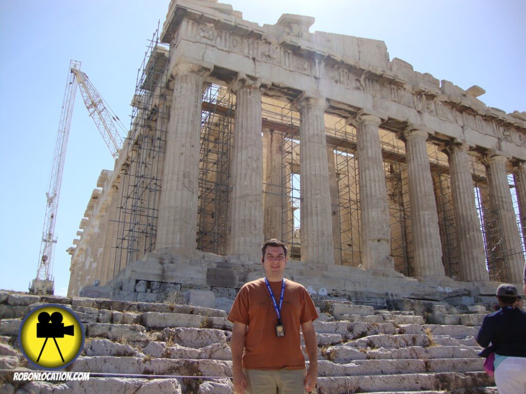 The Parthenon in Murder Mystery 2