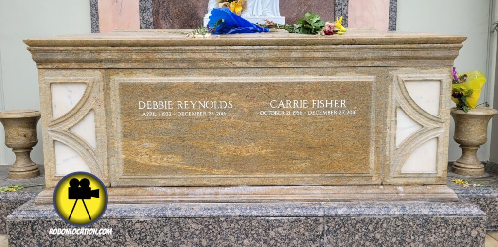 Debbie Reynolds grave