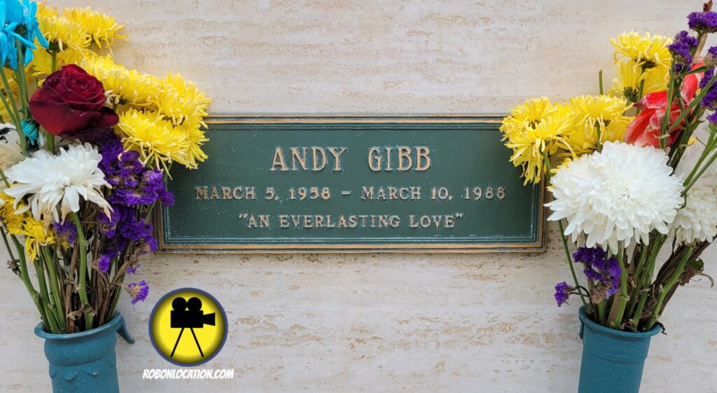 Andy Gibb grave