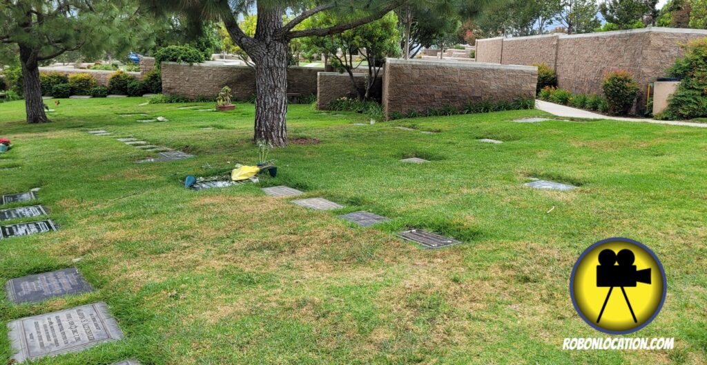 The grave of Bob Saget