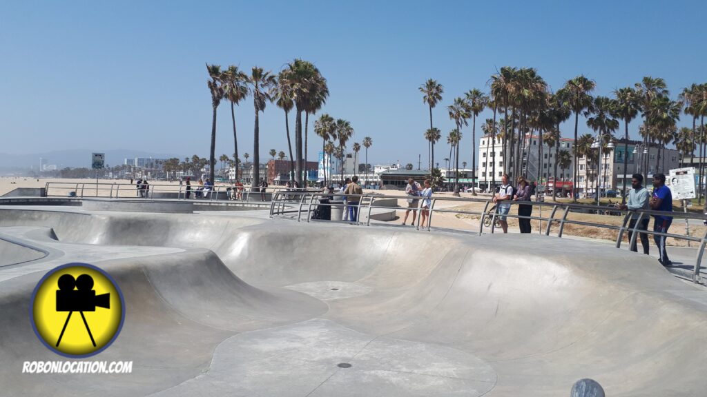 Venice Beach Skate Park, as seen in Barbie
