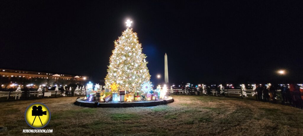 The National Christmas Tree in Washington DC