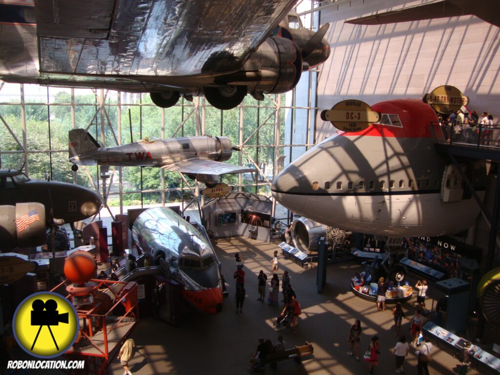 The National Air and Space Museum in Washington DC