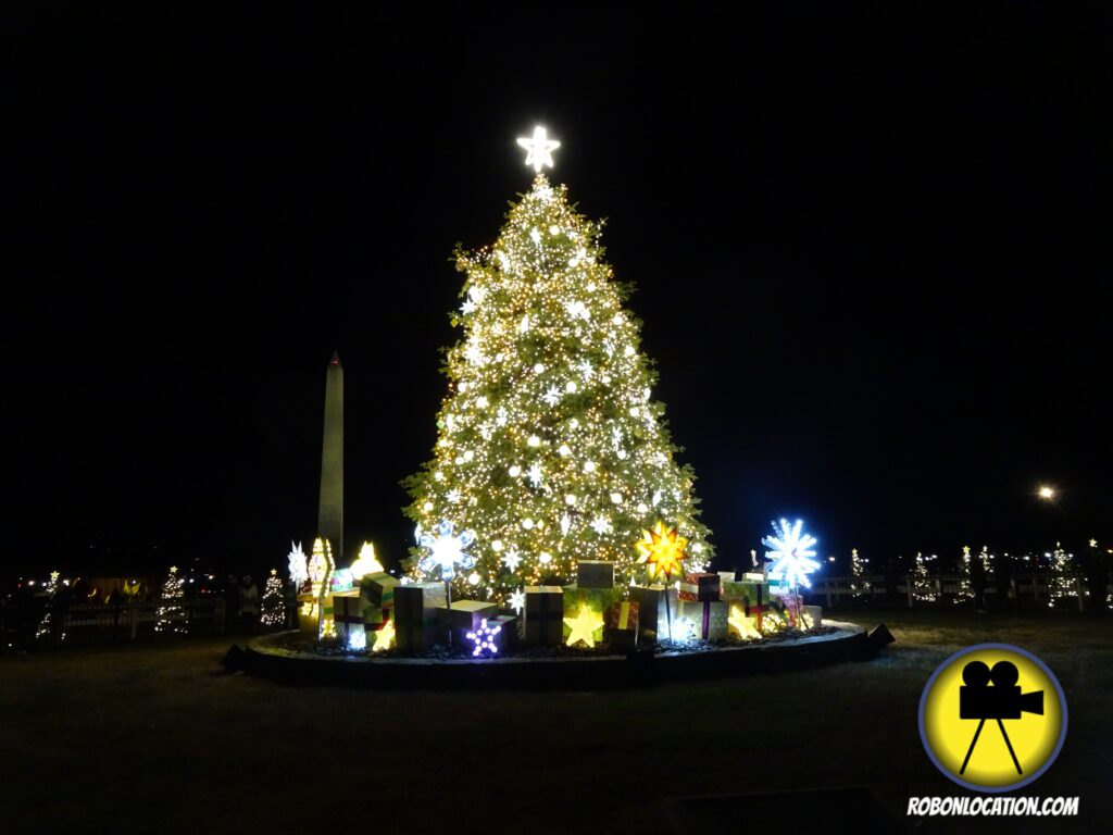 The National Christmas Tree in Washington DC